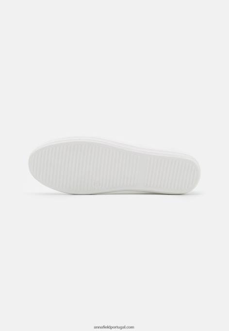 mulheres tênis branco F4BZ0D1188 Anna Field