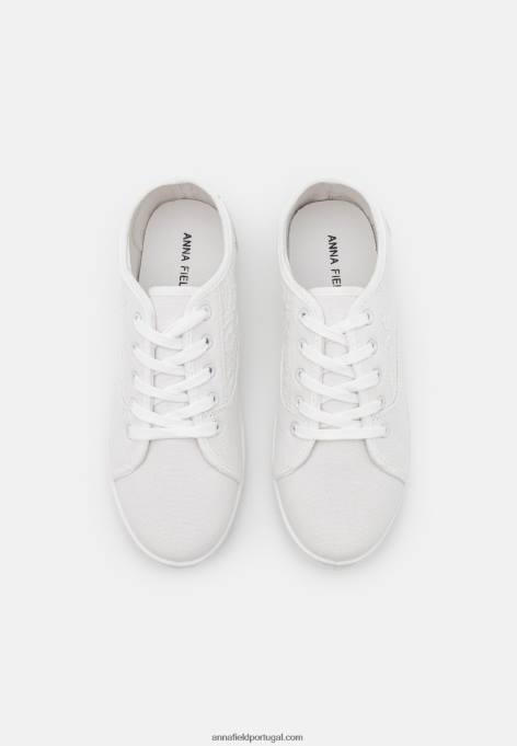 mulheres tênis branco F4BZ0D1188 Anna Field