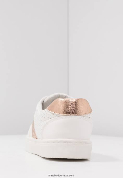 mulheres tênis branco F4BZ0D1195 Anna Field