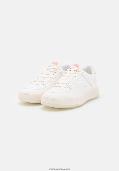 mulheres tênis branco F4BZ0D1199 Anna Field