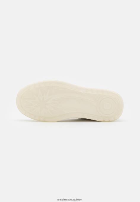 mulheres tênis branco F4BZ0D1199 Anna Field