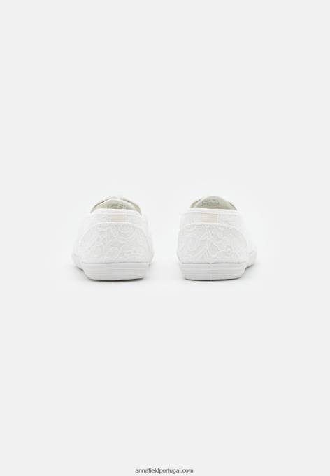 mulheres tênis branco F4BZ0D1222 Anna Field