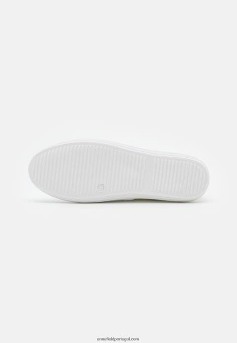 mulheres tênis branco F4BZ0D1222 Anna Field