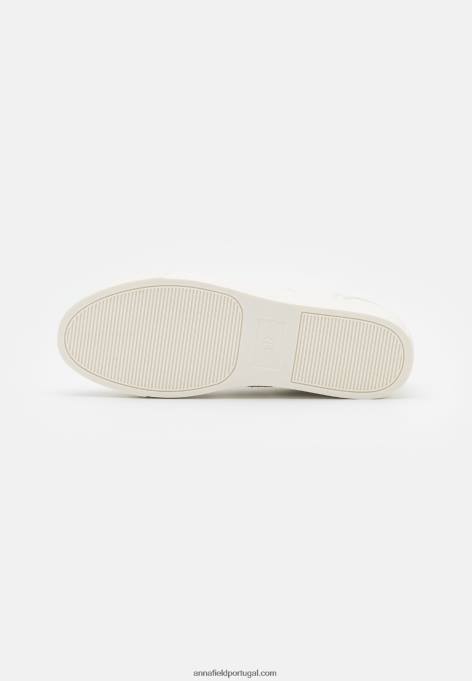 mulheres tênis branco F4BZ0D1226 Anna Field