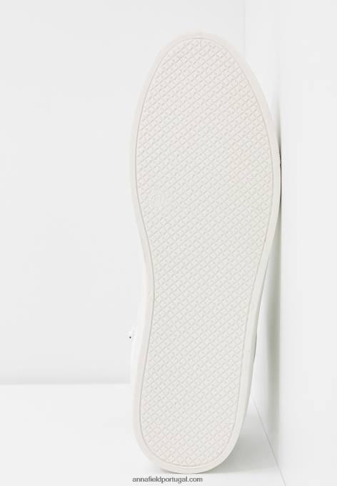 mulheres tênis cano alto branco F4BZ0D1233 Anna Field