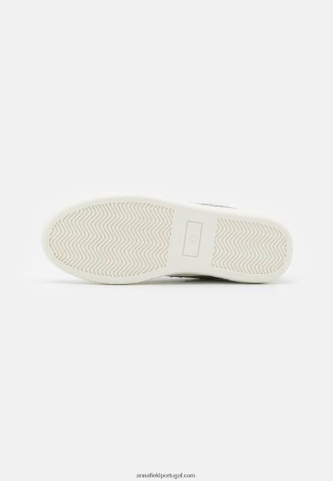 mulheres tênis prata F4BZ0D1225 Anna Field