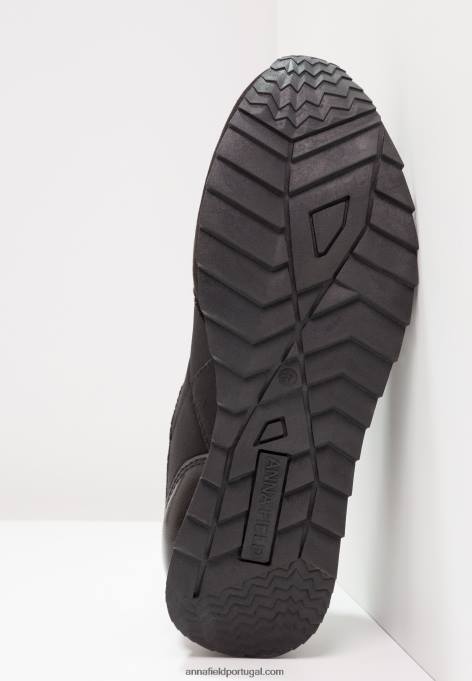 mulheres tênis preto F4BZ0D1165 Anna Field