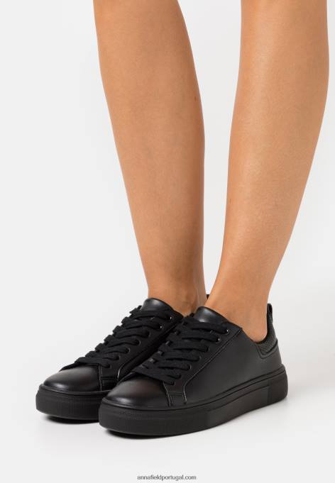 mulheres tênis preto F4BZ0D1169 Anna Field