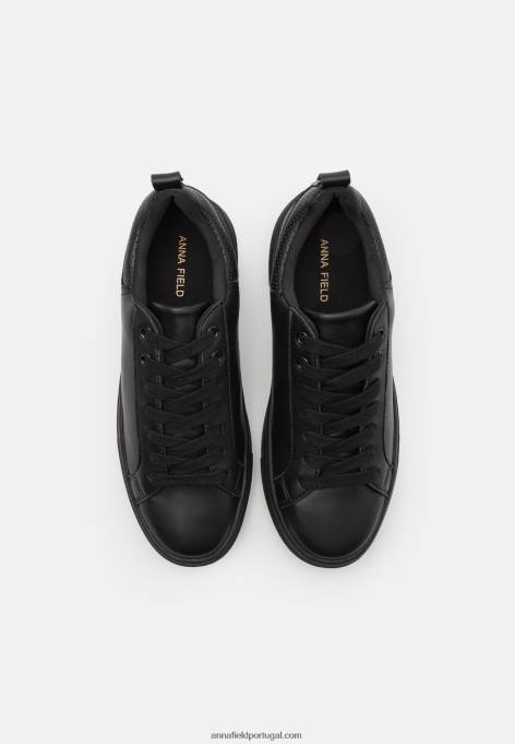 mulheres tênis preto F4BZ0D1169 Anna Field