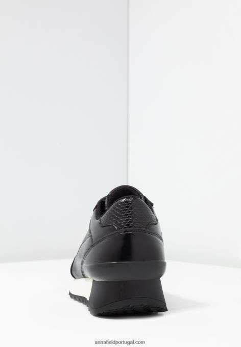 mulheres tênis preto F4BZ0D1170 Anna Field