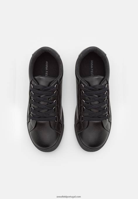 mulheres tênis preto F4BZ0D1183 Anna Field