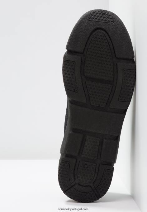 mulheres tênis preto F4BZ0D1189 Anna Field
