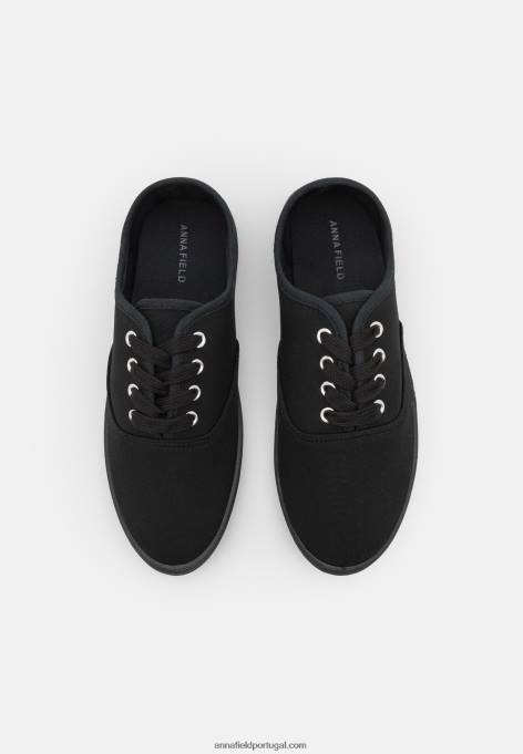 mulheres tênis preto F4BZ0D1212 Anna Field