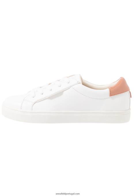 mulheres tênis rosa/branco F4BZ0D1190 Anna Field